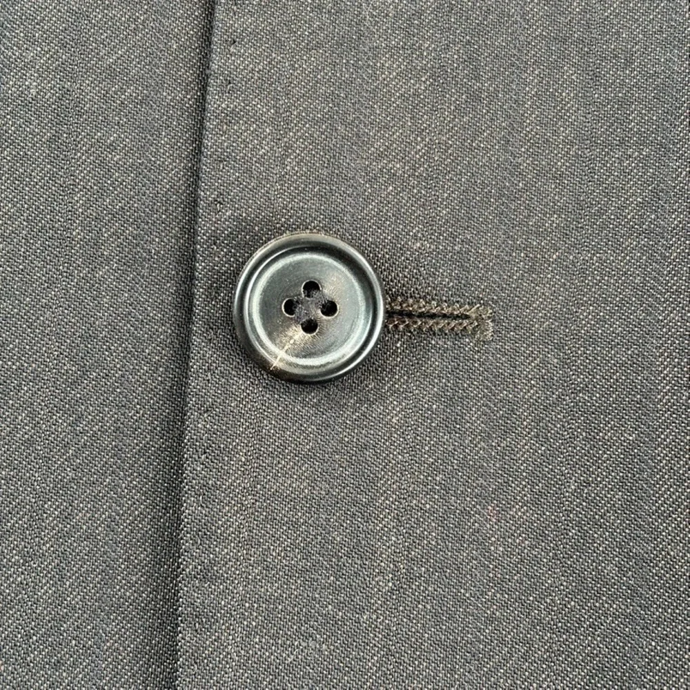 Hugo Boss 2 Button‎ Front Suit Set in Brown Striped Wool Men 40R Pants 34x30